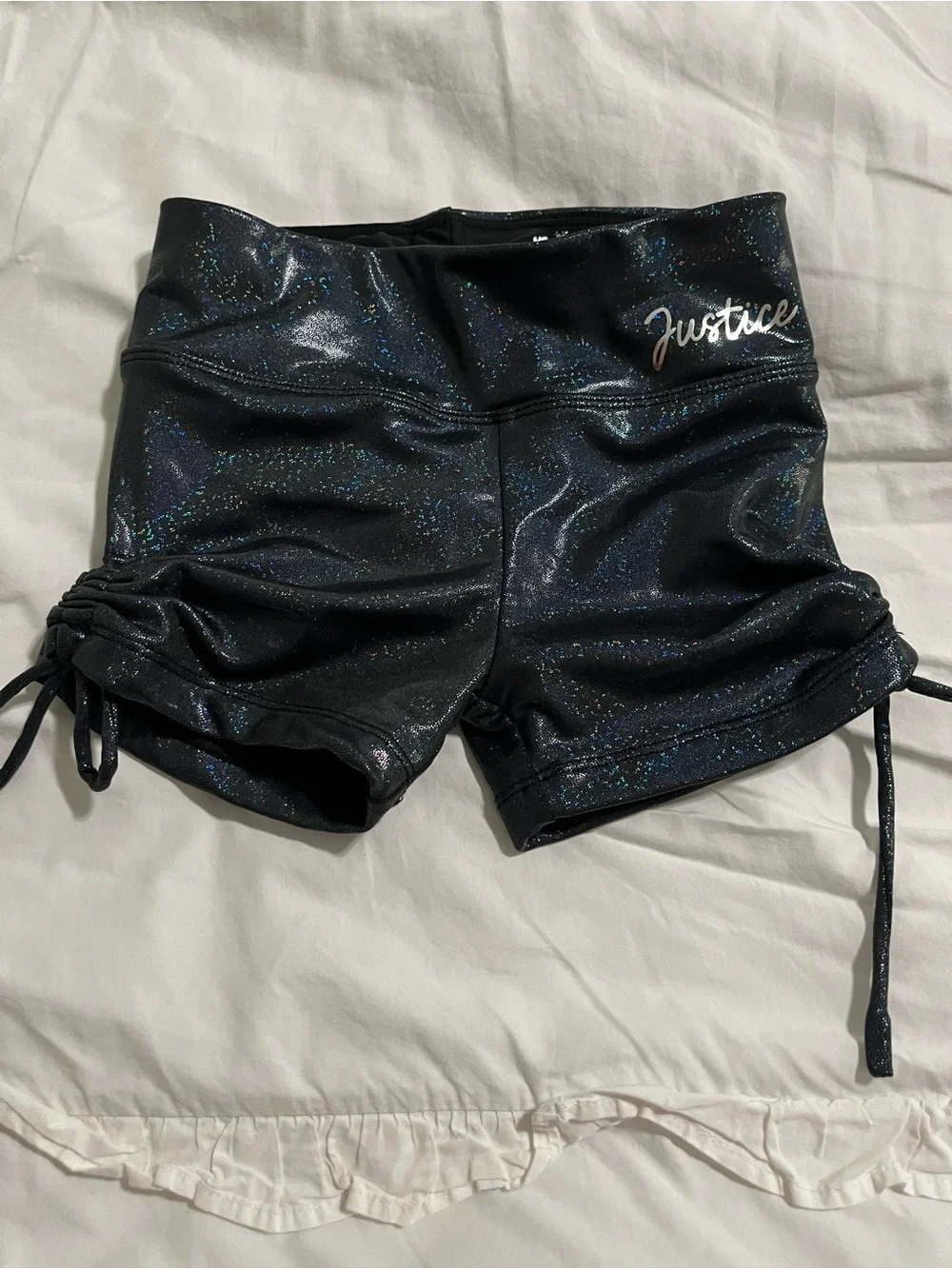 Justice gymnastics shorts size 5/6